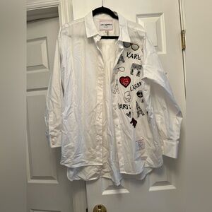 Karl Lagerfeld button down